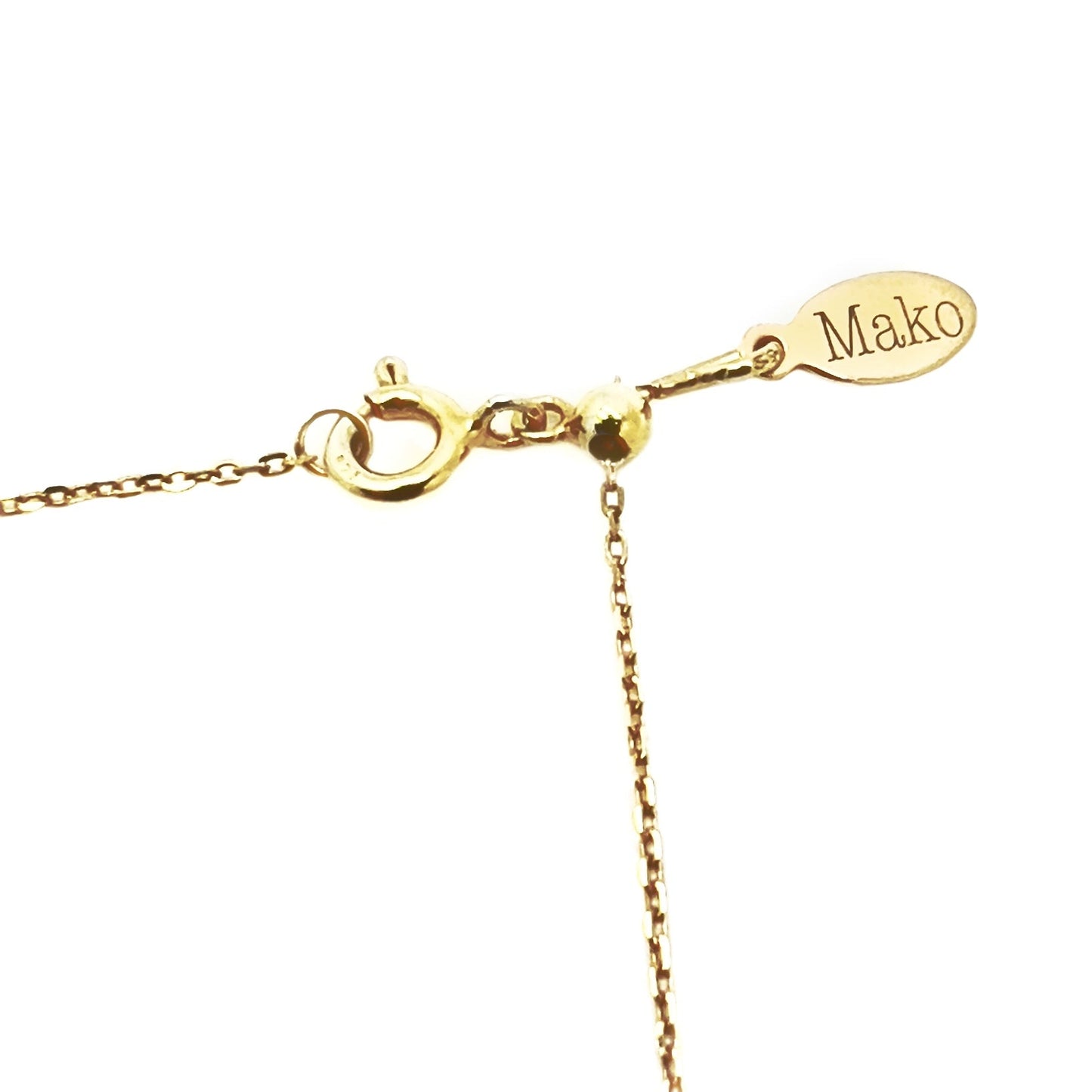Bracciale Mattonella blu stampa e oro