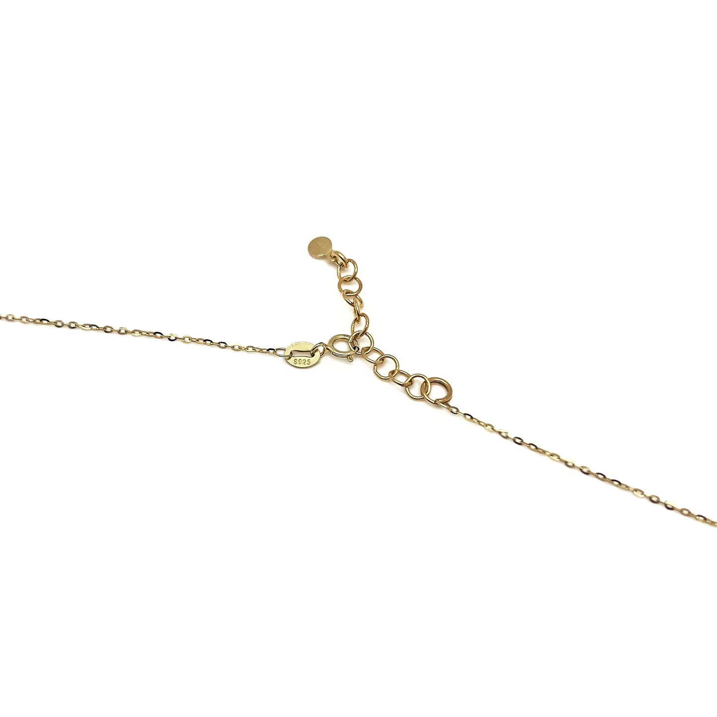 Collana con Pesciolino a strisce oro