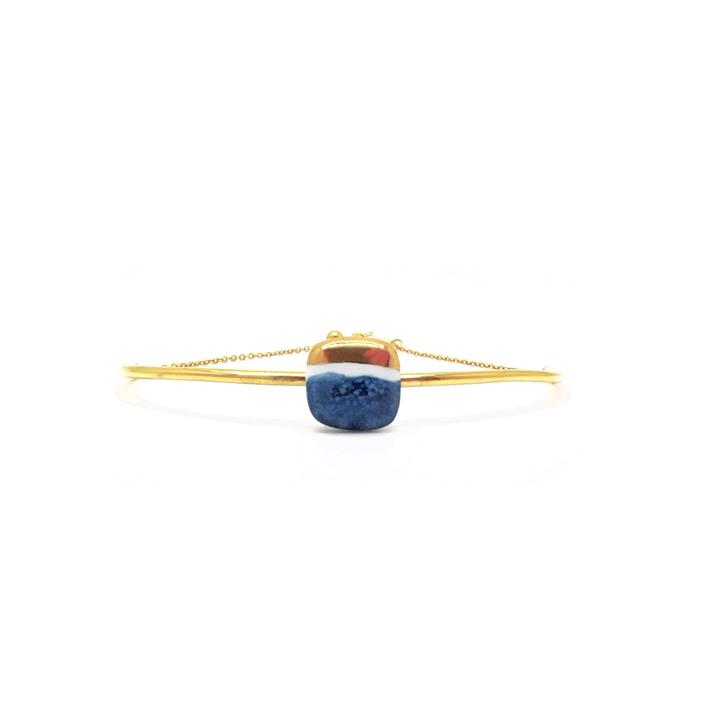 Gold and red fish bracelet