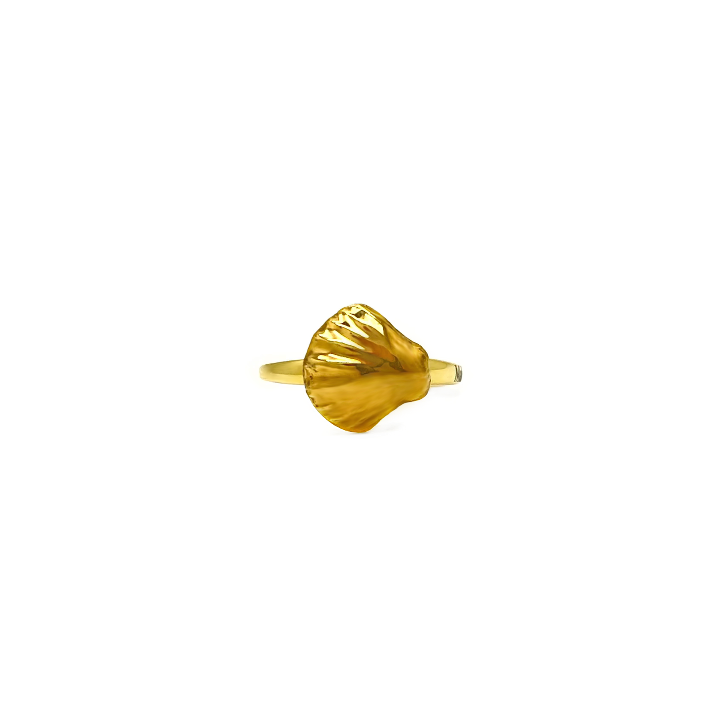 Anello conchiglia oro