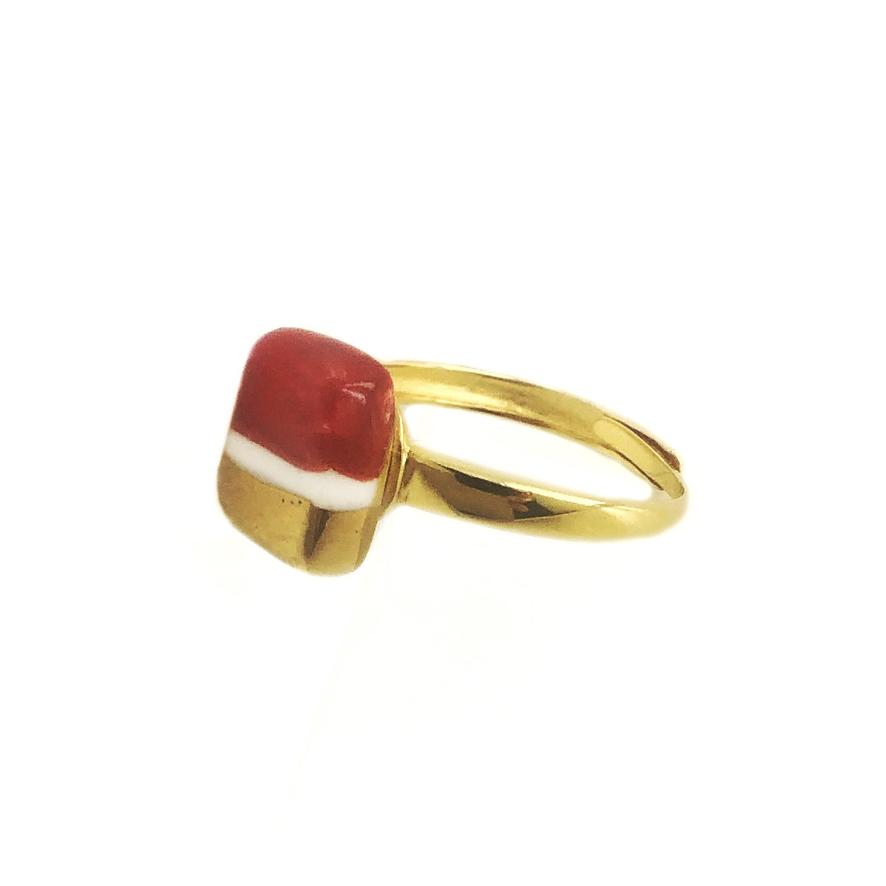 anello mini rosso