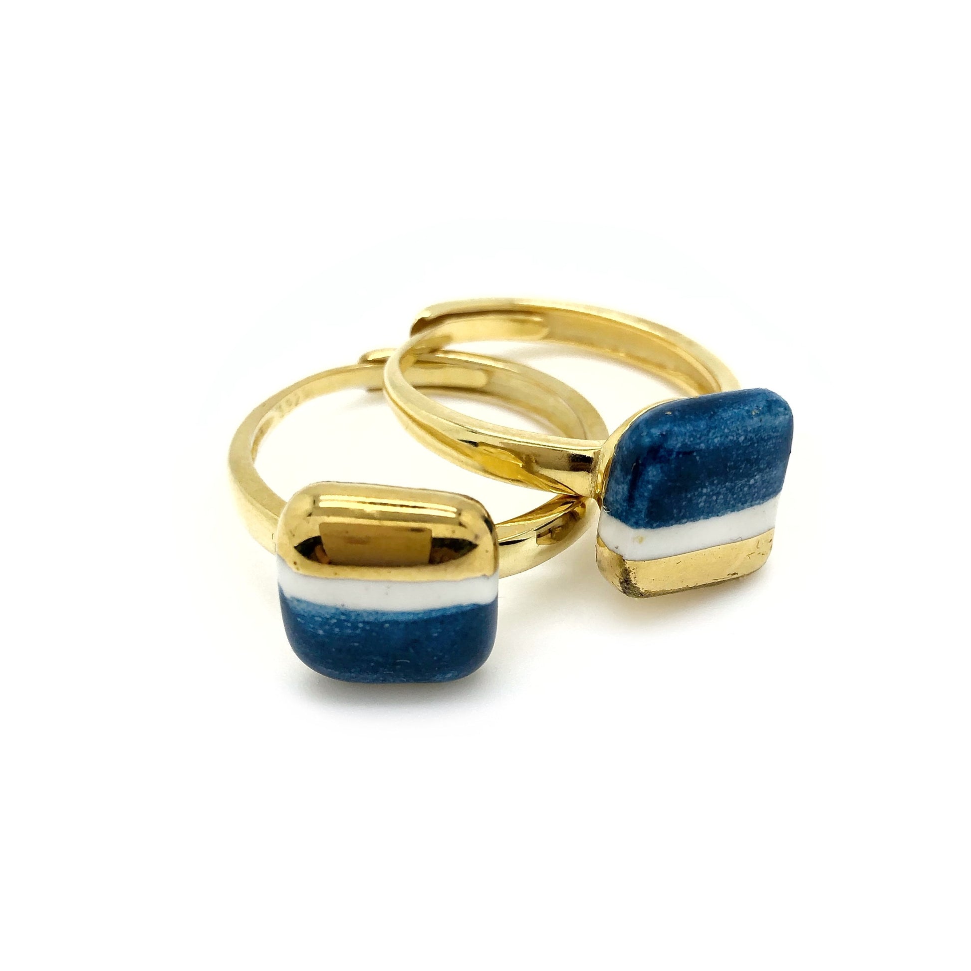 anello mini blu classico