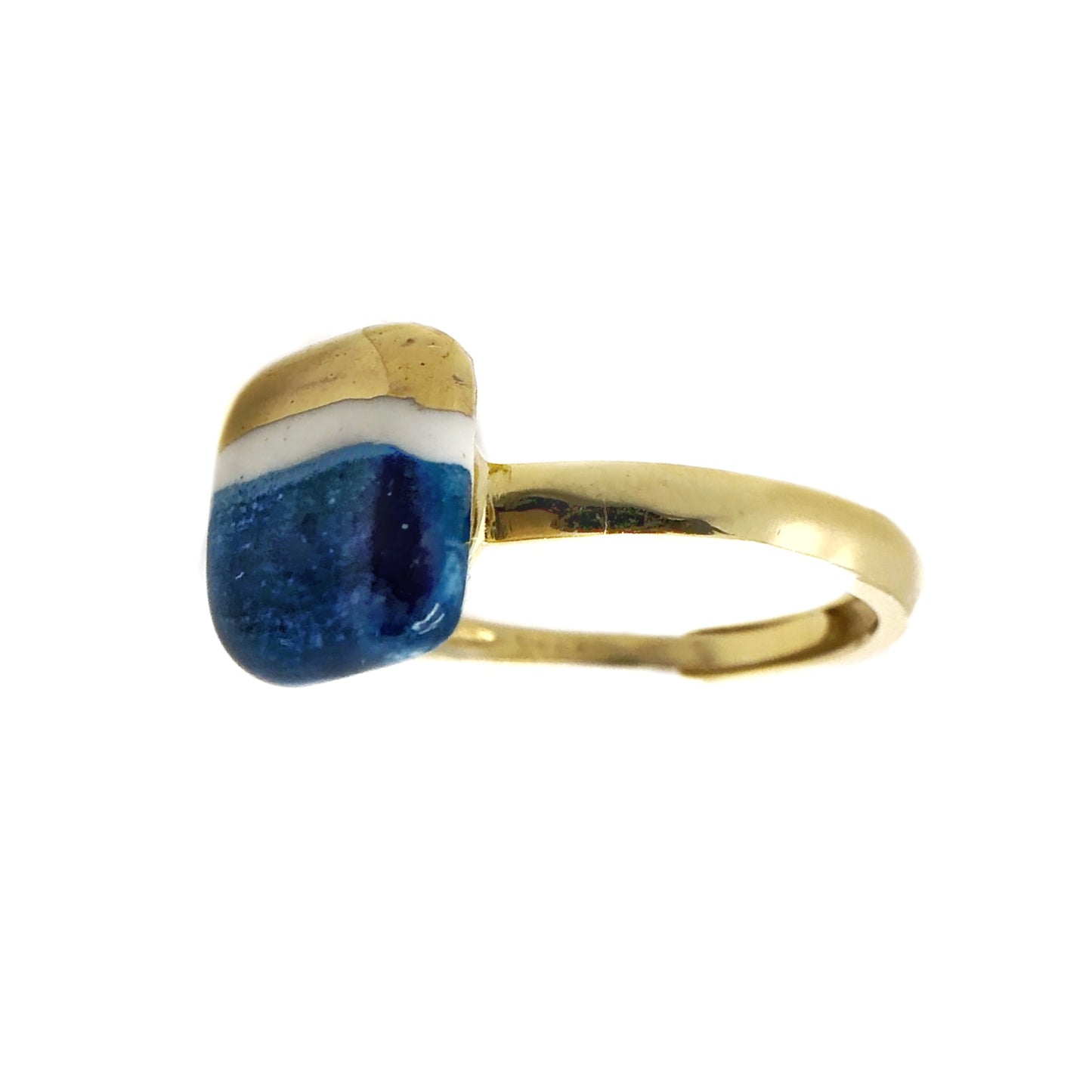 anello mini blu classico