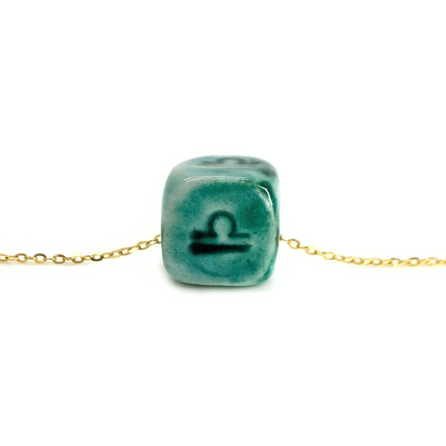 Libra zodiac sign pendant