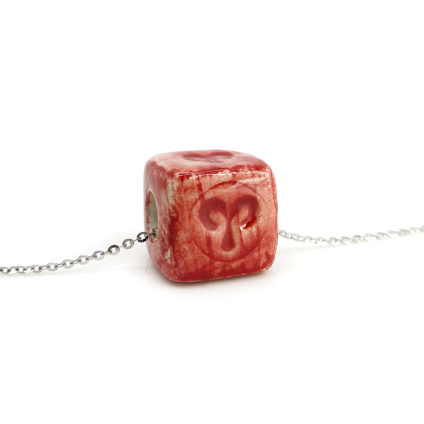 Pendant with Aries cube