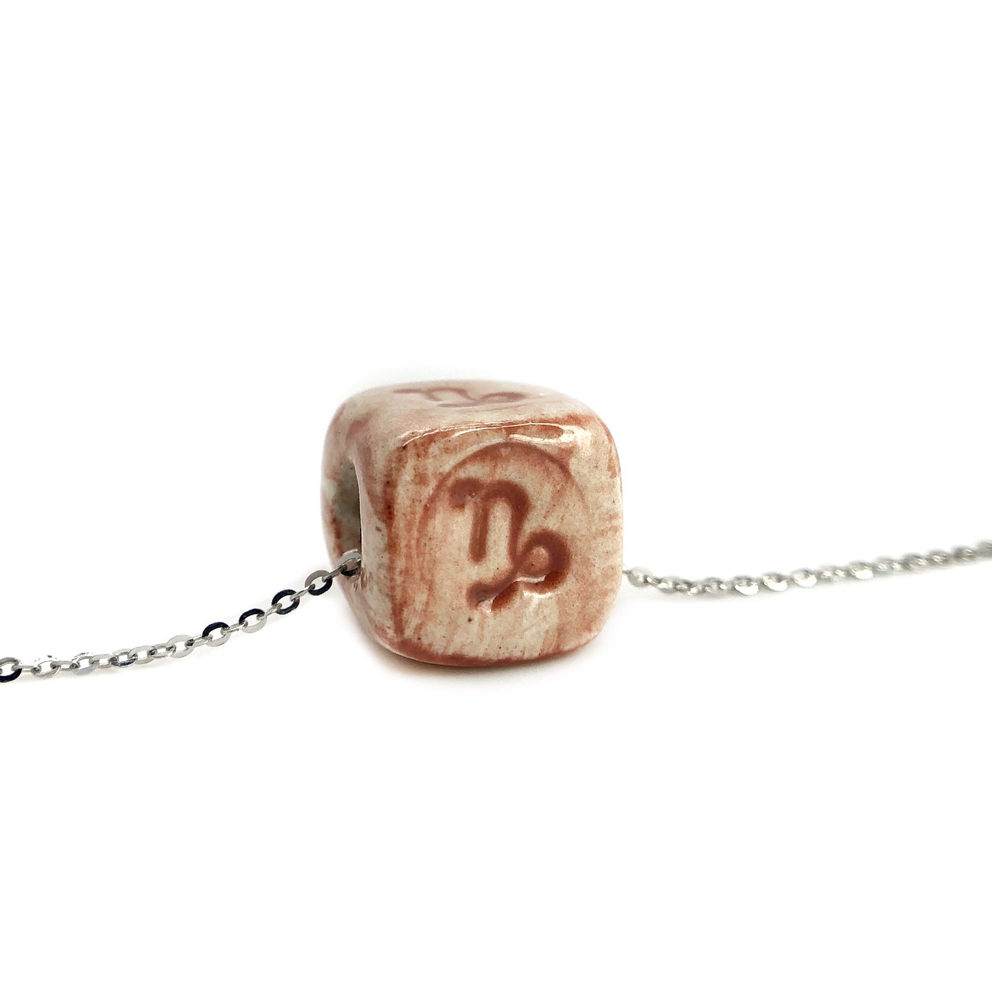 Capricorn zodiac sign pendant