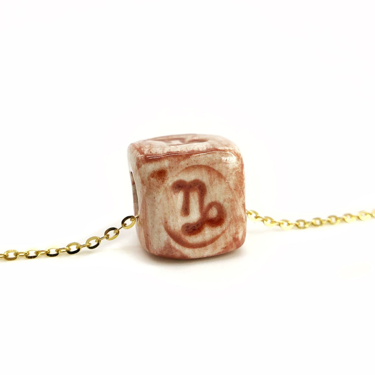 Capricorn zodiac sign pendant