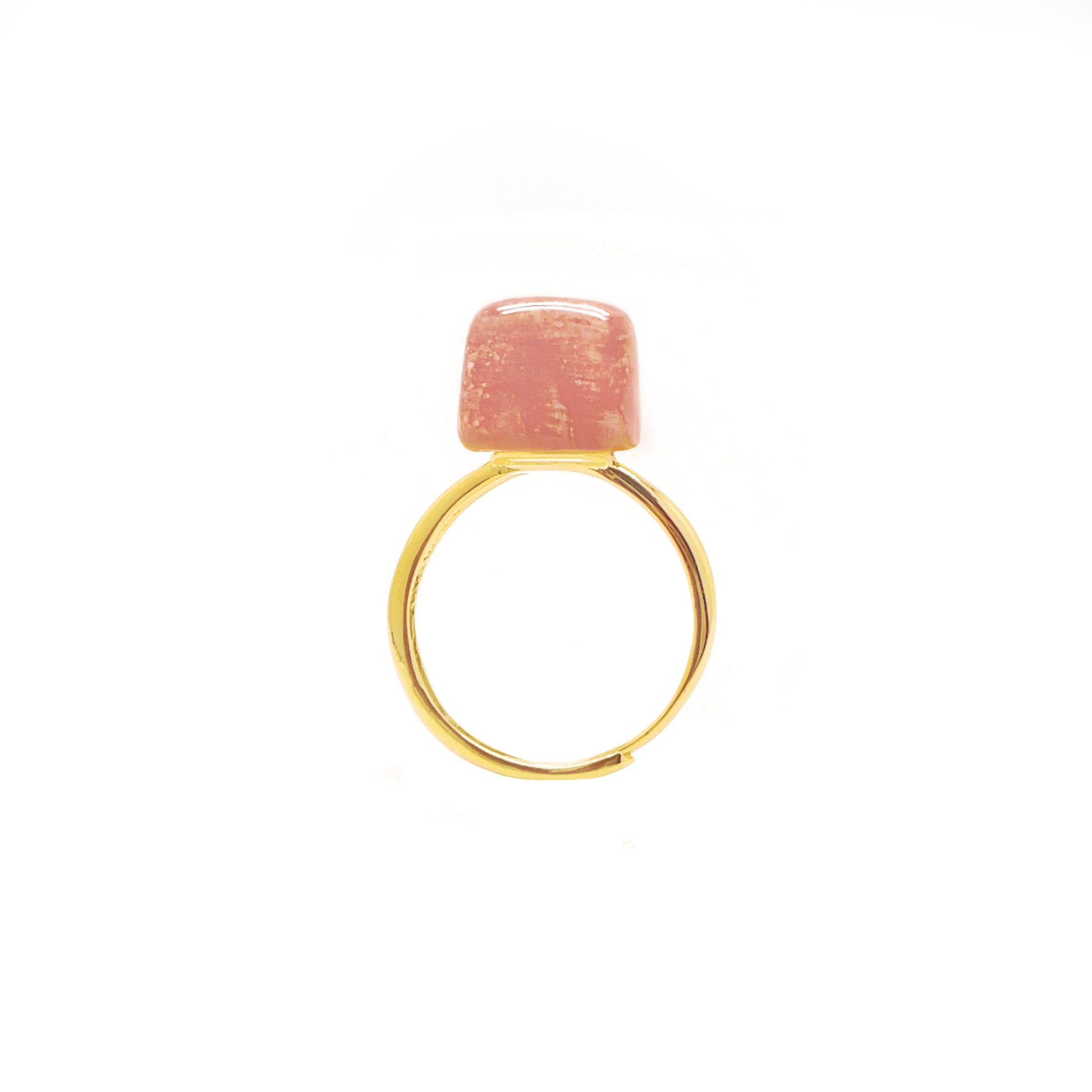 cubo rosa salmone