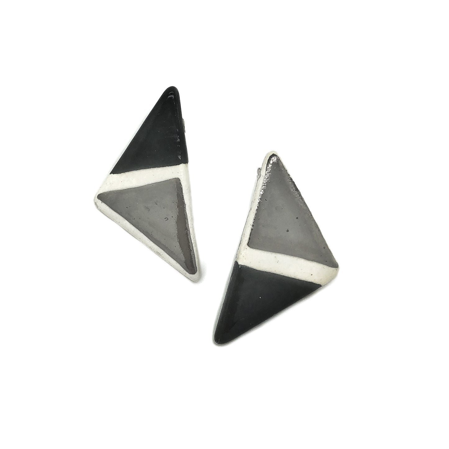 triangoli nero e platino