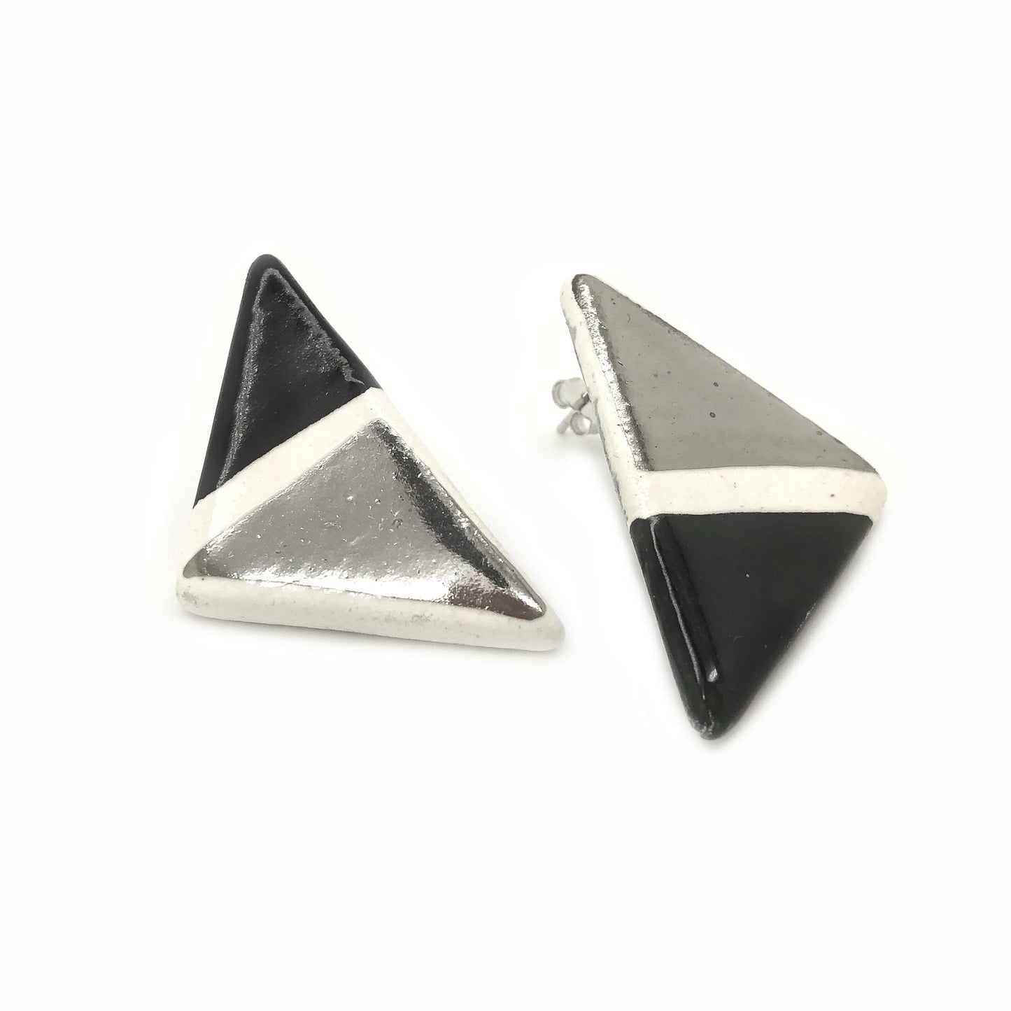 triangoli nero e platino